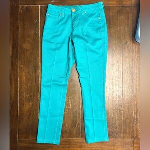 Women's Teal Jeans Size 2